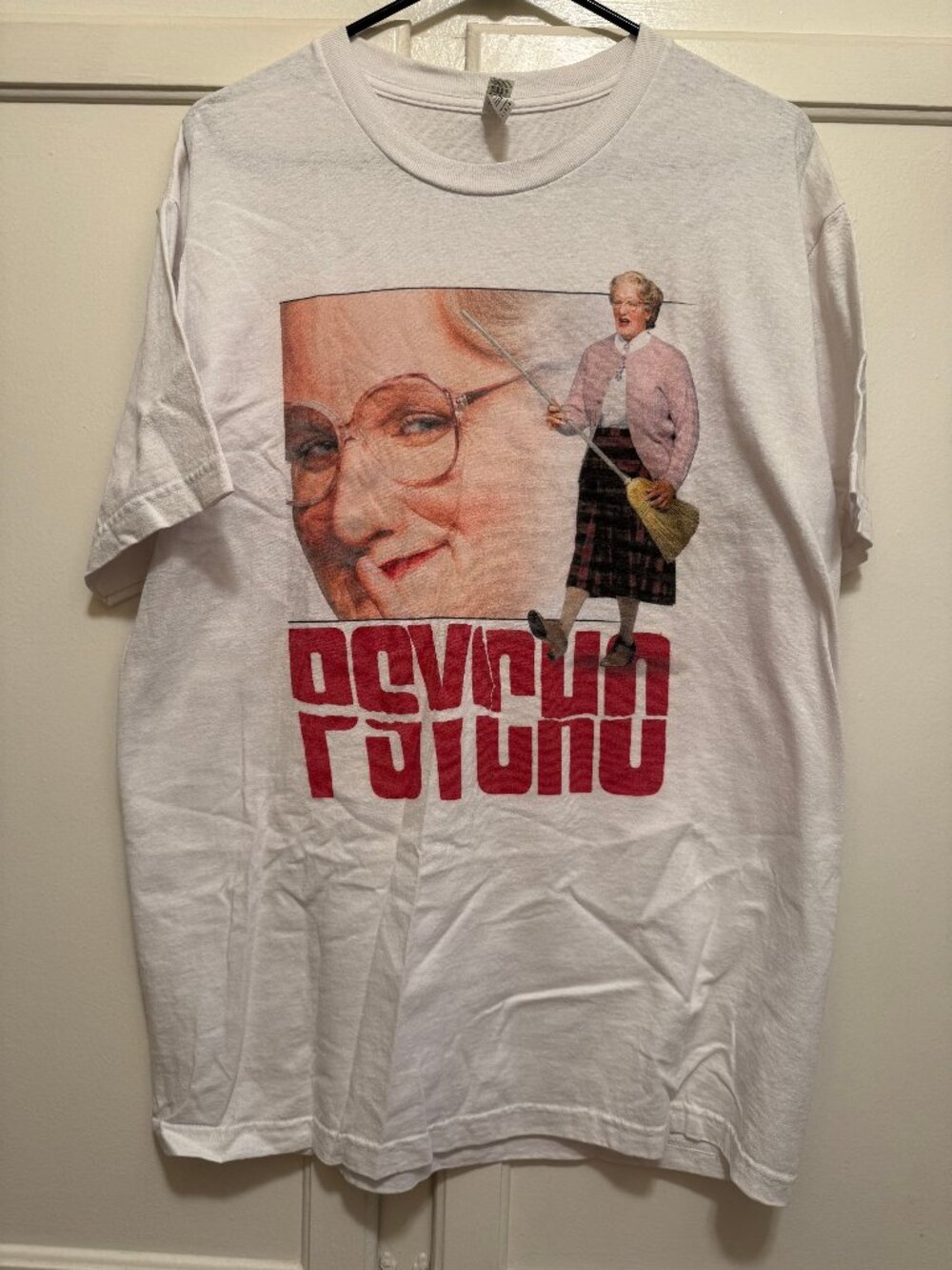 Methsyndicate Mrs. Doubtfire/ Psycho Parody Alstyle Size L